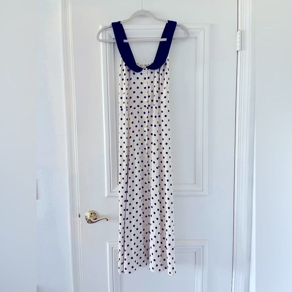 🤍🖤🤍 Reformation Polka Dot Dress 🤍🖤